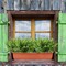 8 Bundles Artificial Eucalyptus & Boxwood Shrubs - UV Resistant No-Fade Faux Greenery - 13" Small Fake Plants for Outdoor Hanging Planters, Porch, Garden, Patio & Indoor Home Office Decor (Green)